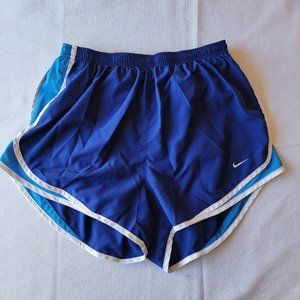 Nike, Blue Dri-Fit Tempo Shorts, Size L